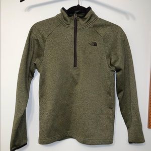 Kids large 12-14 north face Quarter zip